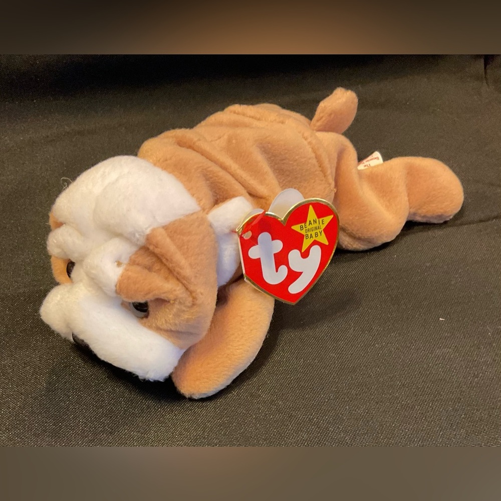 Ty Wrinkles dog beanie baby